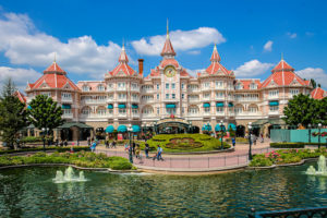 Disney Land Entrance in Anaheim